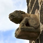 Gargouille - Entrée de l'église Saint Michel d'aiguilhe