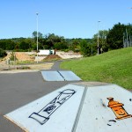 module de skate au skatepark de chadrac en haute-Loire